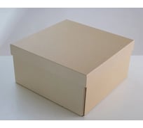 Складная сборная коробка для хранения Cartonnage формат ИКЕА, серия Рафаэль, 31x31x15,5 см, Рафаэль 4, дымка RF4.27.29.P