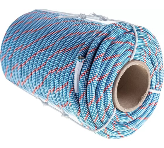 Веревка АзотХимФортис Fortis-static ВВС 48-ми прядная, 10 мм, 25 м 76399 1