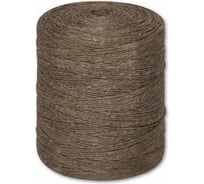 Шнур банковский льняной полированный Комус 1250x2, 1000 м, бобина 1.3 кг 1352509