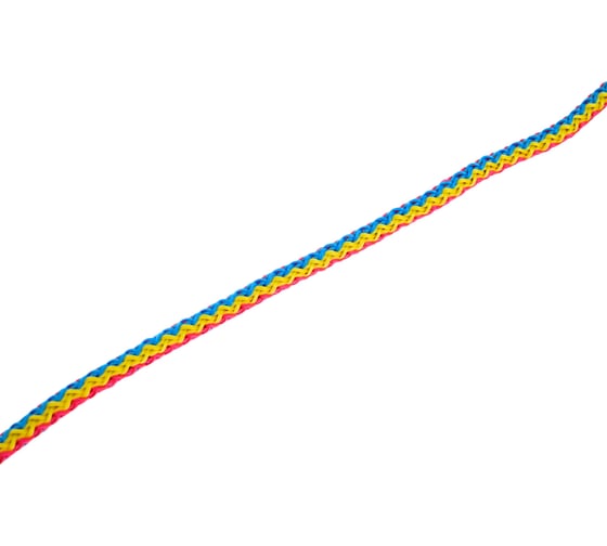 Шнур вязаный СИБШНУР д 5 мм, цветной, 10 м Color 30150