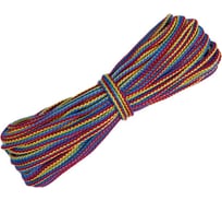 Шнур вязаный СИБШНУР д 5 мм, цветной, 20 м Color МОТОВИЛО 30157