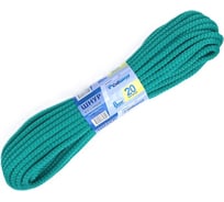 Шнур вязаный СИБШНУР д 8 мм, цветной, 20 м 30234