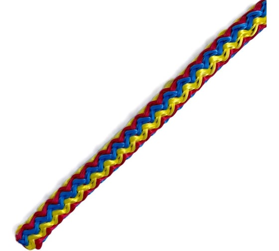 Шнур вязаный СИБШНУР д 8 мм, цветной, 50 м Color 30241