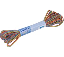Шнур вязаный СИБШНУР д 4 мм, цветной, 10 м Color 30102