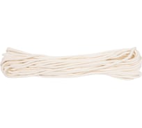 Шнур плетеный СИБШНУР ХБ 3 мм, 10 м, с сердечником, 16прядный 20567