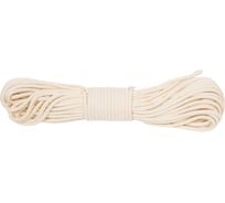 Шнур плетеный СИБШНУР ХБ 4 мм, 20 м, с сердечником, 16прядный 20568 33276750