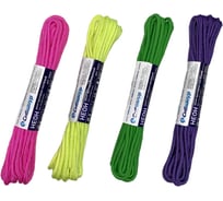 Шнур бытовой СИБШНУР д 6 мм, 10 м, неон 20625СШ