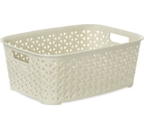 Корзина RATTAN слоновая кость 21.3x29x11см HOBBY LIFE HL041252IV 33277452