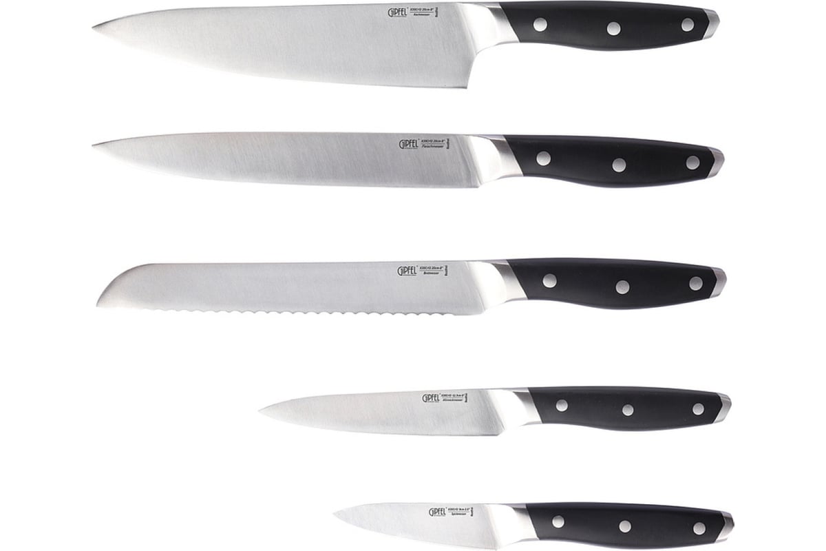 Набор кухонных ножей GIPFEL 6 предметов 51580 - выгодная цена, отзывы ...