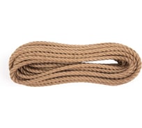 Канат джутовый Gamma КД3 100% джут, 10 мм, 11 ярд, 10 м, суровый 731442