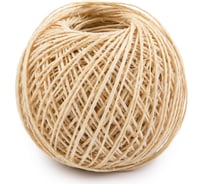 Шпагат сизалевый Gamma ШС2 100% сизаль, 1 мм, 109 ярд, 100 м, суровый 712130