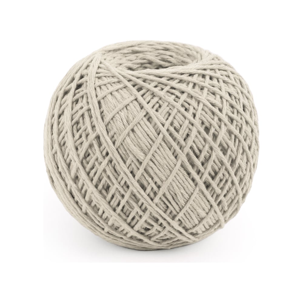 Шпагат хлопчатобумажный Gamma ШХ6 100% хлопок, 1.6 мм, 218 ярд, 200 м ...