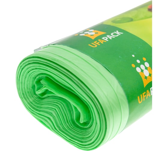 Пакеты для мусора UFAPACK "БИО" 30 л., 30 шт., МБ2110