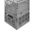 Складной ящик Econova Stocky L 334x250x155 мм, 10.5 л, серый 434297311 11