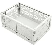 Складной ящик Econova Stocky S 165x124x73 мм, 1.2 л, белый 434297516