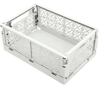 Складной ящик Econova Stocky М 249x167x103 мм, 3.4 л, белый 434297416