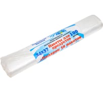 Пакеты для продуктов Королевство чистоты 24x37, 100 шт.+ 10 пакетов в подарок МК4046