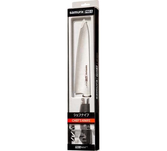  Нож кухонный Samura Pro-S Шеф 200 мм, G-10 SP-0085/K