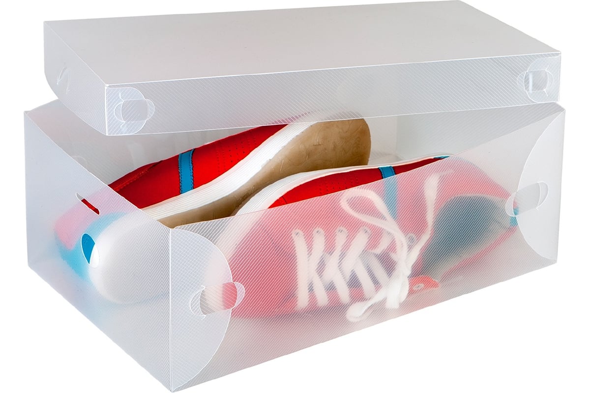 Купить пластиковые прозрачные коробки для обуви в интернет магазине security58.ru