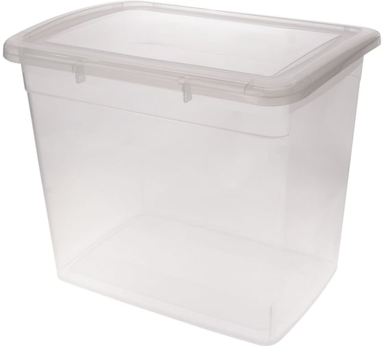 Ящик для хранения Branq Laconic 20 л, прозрачный BQ2506ПР