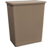 Корзина для белья Branq Nature 35 л кофейный BQ1203КФ