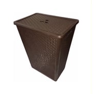 Корзина для белья Branq Nature 48 л венге BQ4001ВНГ