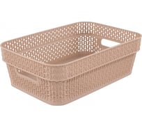 Прямоугольная корзина Branq Ajur 3л кофейный BQ4110КФ