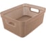 Прямоугольная корзина Branq Ajur 11л кофейный BQ4114КФ 1
