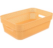 Прямоугольная корзина Branq Ajur 3л шафран BQ4110ШФ