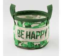 Текстильная корзинка Этель Be Happy 14x12 см 3827134