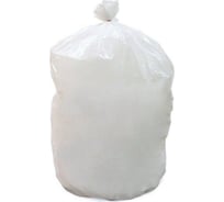 Пакеты для мусора MIRPACK "PREMIUM+" 300 литров, в рулоне 10 штук, ПВД, 70 мкм, размер 100x140 см, белые 300101602