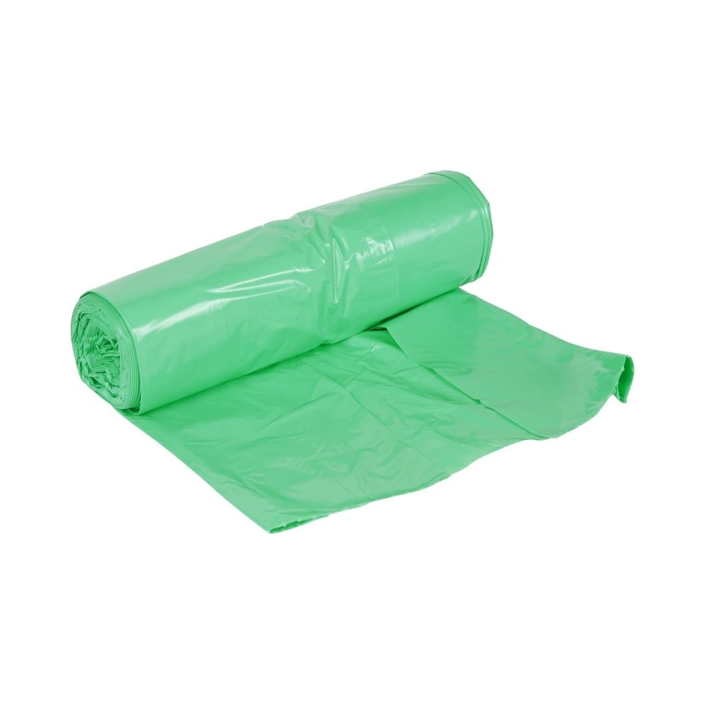 Пакеты для мусора MIRPACK "STANDART" 120 литров, в рулоне 10 штук, ПСД ...