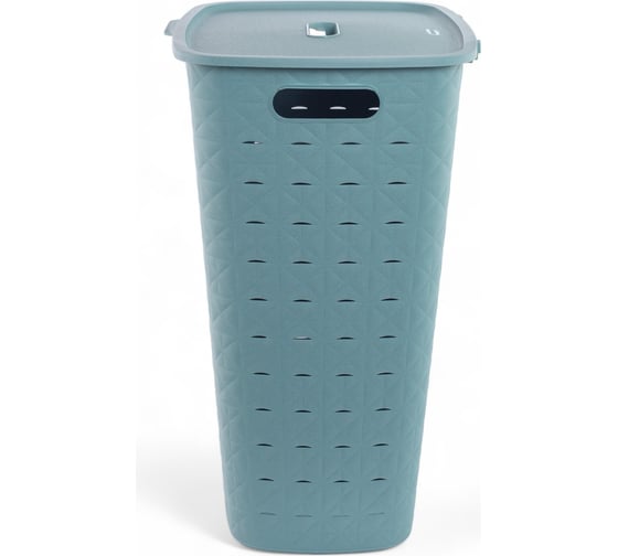Корзина для белья CURVER SOFTEX голубая 56 л 00571-Z69-00