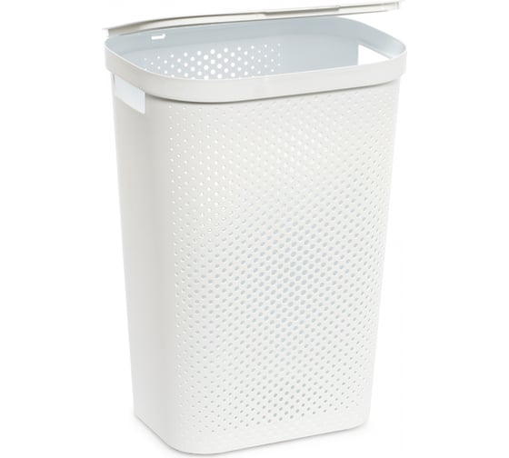 Корзина для белья CURVER INFINITY 59л белая 04754-N23-00