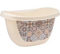Овальный таз Svip 16 л Декор Марокко SV4117МРК