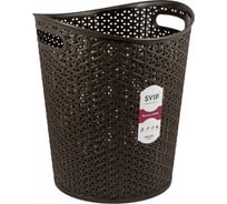 Универсальная корзина Svip Ajur 14л венге SV4069ВНГ