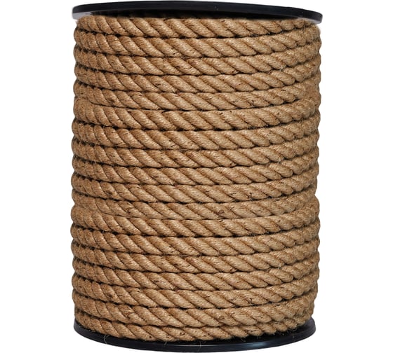 Канат джутовый крученый 20 мм (60м) ТОРГОВО-ПРОИЗВОДСТВЕННАЯ КОМПАНИЯ МДС 7930050322971 1