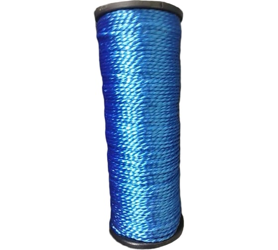 Нить ЭБИС 50 м синяя 1мм 70630 1