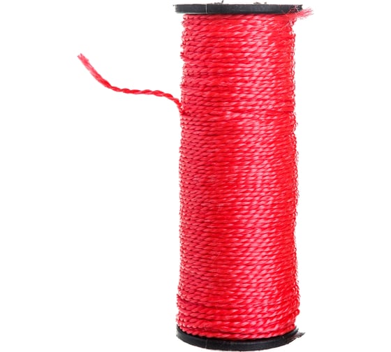 Нить ЭБИС 50 м красная 1 мм 283