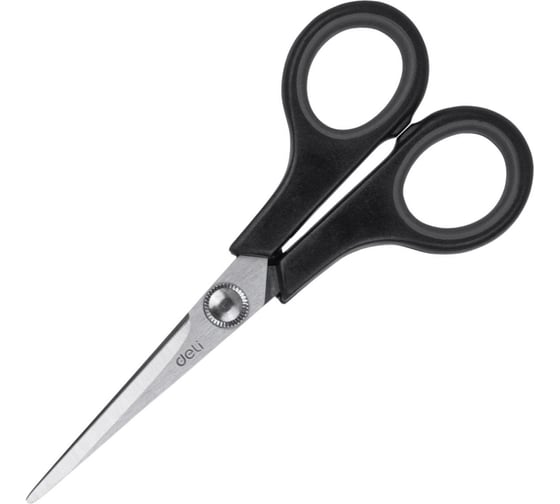 Ножницы DELI E6005 Soft-touch офисные 140 мм сталь ассорти блистер 1791558