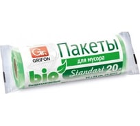 Пакеты для мусора (25 шт; 20 л) Grifon Bio Б0042834