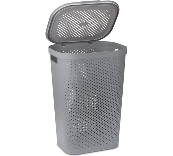 Корзина для белья CURVER INFINITY 59л серая 04754-099-00