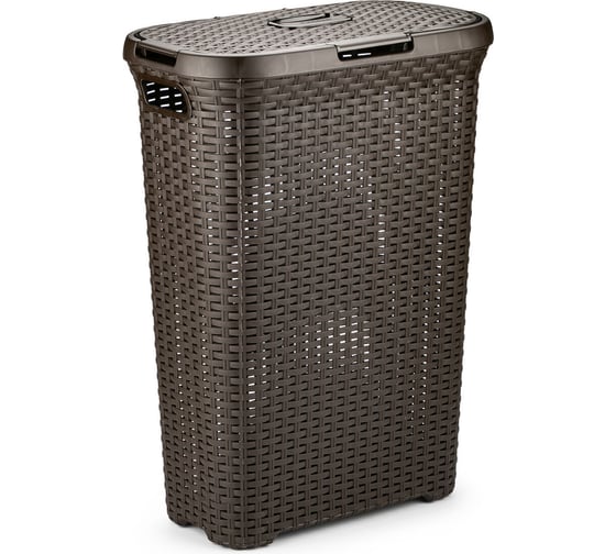 Корзина для белья CURVER RATTAN STYLE 40л темно-коричневая 00709-210-00