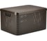 Корзина CURVER RATTAN STYLE BOX L 30л + крышка тёмно-коричневая 03619-210 1