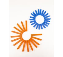 Зажимы для пакетов Nevidana's Home набор 40 шт. (24 малые + 16 большие) NHCLIPSET40