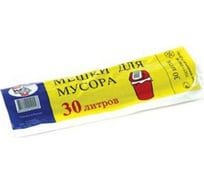 Мешки (30 шт; 30 л; 6 мкм) для мусора Мультипласт Групп MPG027102/020028/960072