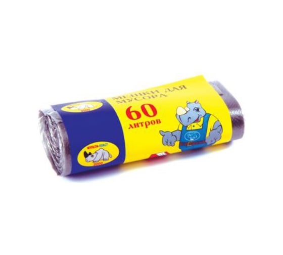 Мешки (30 шт; 60 л; 8 мкм) для мусора Мультипласт Групп MPG027119/960119