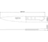 Нож поварской Tramontina Carbon, 17.5 см 22950/007-TR 3