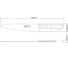 Нож поварской Tramontina Carbon, 20 см 22950/008-TR 3