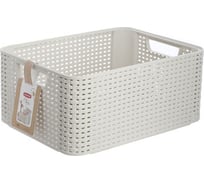 Корзина CURVER RATTAN STYLE BOX M кремовая 03615-885-00